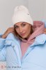 Стильна зимова куртка для вагітних Kimberly Блакитний