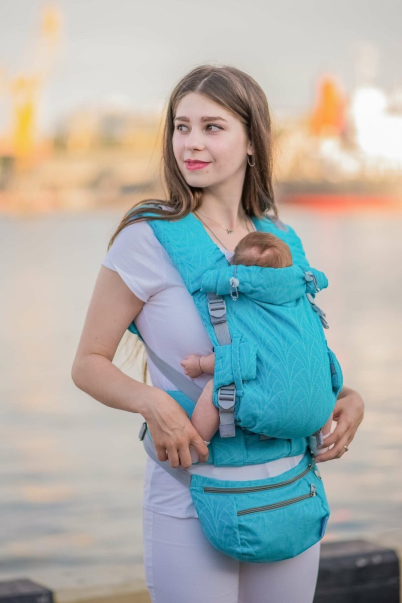 Ерго рюкзак регульований Adapt Бірюзовий Lily (0-48 міс) з народження