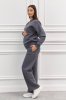 Костюм на флісі для вагітних та годуючих 2357(2320) 1164 графіт