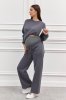 Костюм на флісі для вагітних та годуючих 2357(2320) 1164 графіт