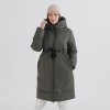 Зимняя слингокуртка / куртка для беременных 3в1 Олива