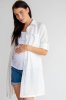 Блуза (сорочка) для вагітних 1268741 молочний