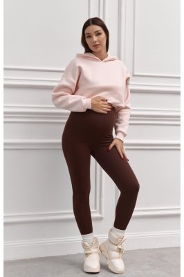 Теплі жіночі для вагітних 2322 1298 шоколадні