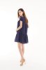 Платье для беременных 1303527 темно-синее