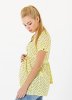 Блуза для беременных и кормящих 131717215 желтая