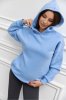 Худи на флисе для беременных и кормящих 2521 1426 голубой