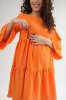 Платье для беременных 1459711 апельсиновый