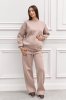 Спортивний костюм для вагітних та годуючих 2357(2320) 1497 пудра