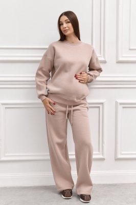 Спортивный костюм для беременных и кормящих 2357(2320) 1497 пудра