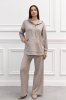 Костюм для вагітних та годуючих 2525(2522) 1498 темно-бежевий