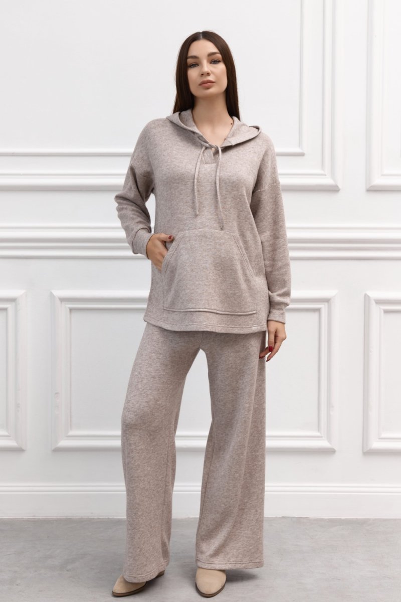 Костюм для вагітних та годуючих 2525(2522) 1498 темно-бежевий