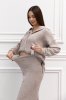 Костюм для вагітних та годуючих 2525(2522) 1498 темно-бежевий