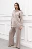 Костюм для вагітних та годуючих 2525(2522) 1498 темно-бежевий