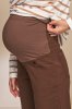 Стильні штани МОМ для вагітних Lone кава