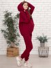 Спортивный костюм для беременных и кормящих Amelia бордо