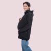 Слінгокуртка, куртка для вагітних 4 в 1 Чорна (NEW)