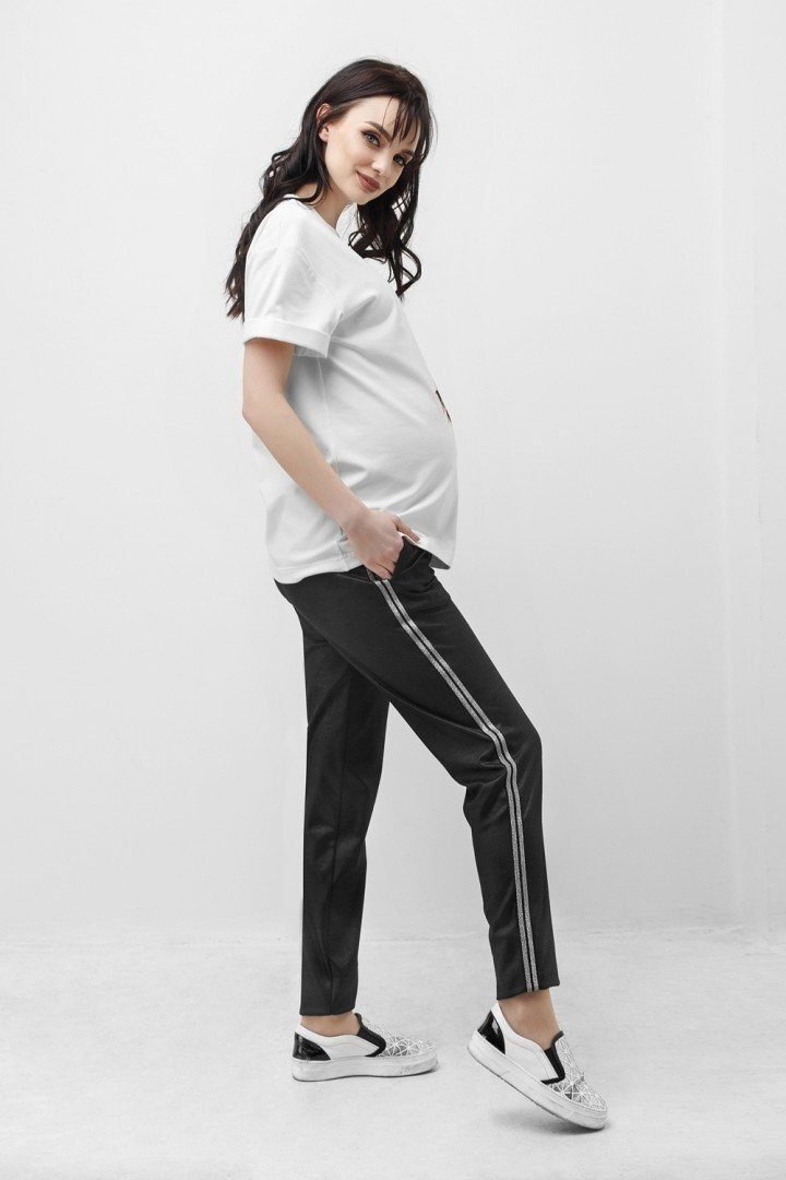 Спортивні штани для вагітних 1840 0936 чорний