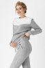 Спортивний костюм для вагітних і годуючих 1897 (98) 1093 сірий