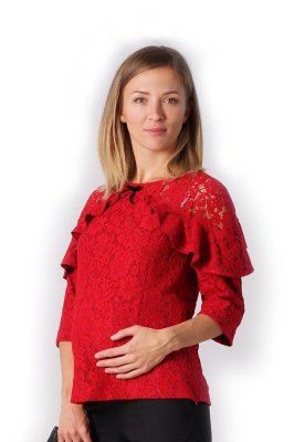 Блуза для беременных и кормления Яркий праздник