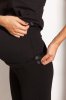 Тёплые брюки-лосины Esme для беременных - черные