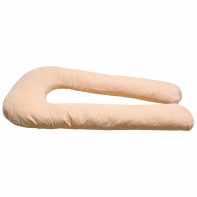 U-подібна подушка для вагітних світло-персикова