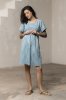 Платье для беременных и кормящих Sherry джинсово-голубой