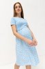Сукня для вагітних та годуючих Gwinnett блакитна