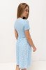 Платье для беременных и кормящих Gwinnett голубое