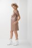 Платье для беременных и кормящих 2010 0001 бежевое