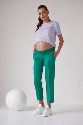 Літні штани для вагітних 2171 1542 зелений