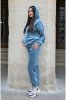 Спортивный костюм 2229(8) 1640 для беременных и кормящих - голубой