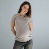 Футболка прямого кроя для беременных и кормящих Меренга