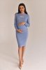 Платье 2302 1647 для беременных и кормящих - голубое