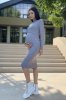 Сукня для вагітних та годуючих 2311 0506 сіра
