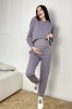 Спортивный костюм для беременных и кормящих 2314(5) 1052 серый