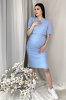 Сукня для вагітних та годуючих мам 2331 1745 блакитна