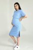 Сукня для вагітних та годуючих мам 2331 1745 блакитна