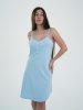 Нічна сорочка для вагітних та годування 24144 блакитний