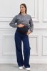 Стильні джинси для вагітних 2520 0031 сині