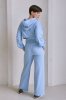 Блакитний костюм для вагітних та годуючих мам 2521(2320) 1180