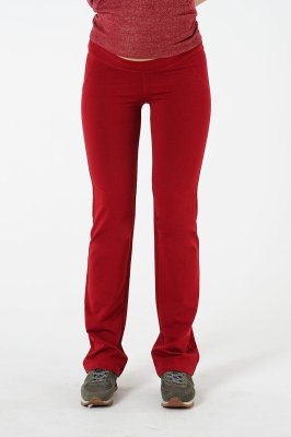 Трикотажные брюки для беременных 282262-1 красные