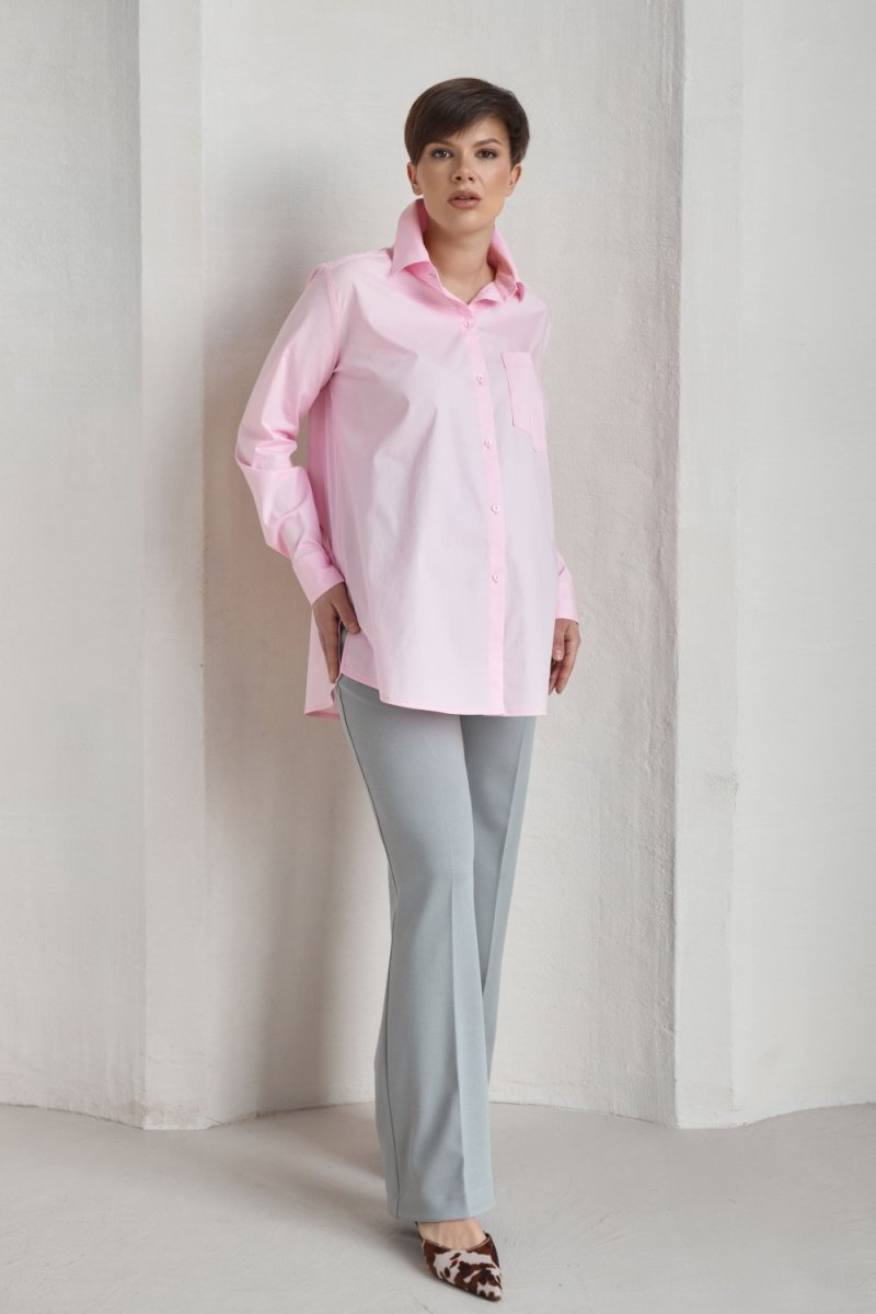 Рубашка нежно-розовоя для беременных 2601 1422
