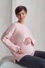 Рожева кофта для вагітних 2602 2179