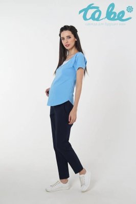 Штани для вагітних 1153284 темно-синій