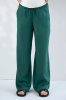 Прямі брюки для вагітних із тенселю — Mara смарагдові