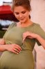 Платье для беременных и кормящих 4182616 хаки