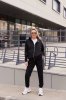 Кофта на молнии для беременных Macao - черный