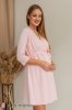 Халат для беременных и кормящих Mone розовый