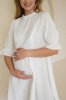 Платье 4501746 для беременных и кормящих - белый