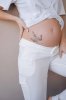 Штани для вагітних 4194714 ванільний крем